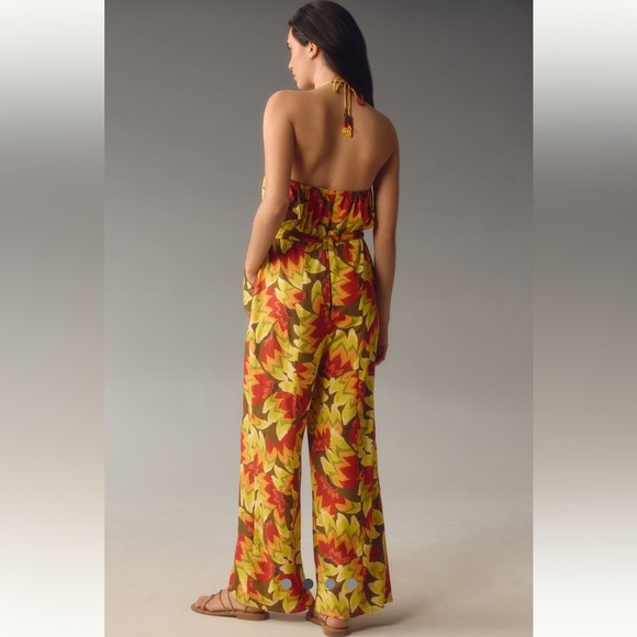 Anthropologie x Farm Rio Jumpsuit XL - Picture 2 of 12